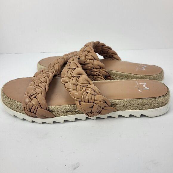 Marc Fisher Jaimee Espadrille Slide Sandal Leather - Picture 6 of 10